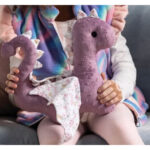 Stuffed Dragon Toy Free Sewing Pattern