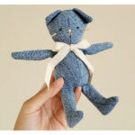 Upcycled Denim Cat Toy Free Sewing Pattern