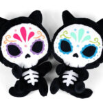 Sugar Skull Kitty Plush Free Sewing Pattern