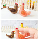 Easy Felt Chicken Free Sewing Pattern