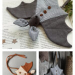 Bat Soft Toy Wall Hanging Decor Sewing Pattern