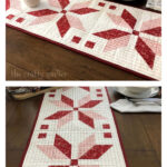 Nordic Star Table Runner Free Sewing Pattern