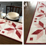 Nordic Star Table Runner Free Sewing Pattern