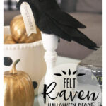Raven Halloween Decor Free Sewing Pattern