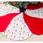 Christmas Tree Skirt Free Sewing Pattern