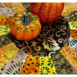 Dresden Sunflower Table Mat Free Sewing Pattern