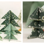 Fabric Christmas Trees Free Sewing Pattern