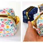 Mini Zipper Pouch Free Sewing Pattern