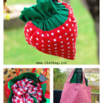 Strawberry Bag Free Sewing Pattern
