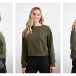 Casey Crop Sweatshirt Free Sewing Pattern
