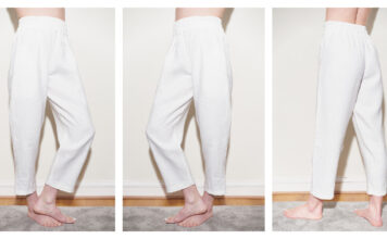 Magda Crisp Linen Pants Free Sewing Pattern
