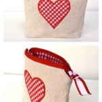 Mini Zippered Goody Bags Free Sewing Pattern