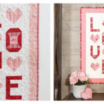 Valentine’s Mini Quilt Free Sewing Pattern