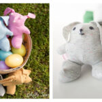 Scrappy Bunny Stuffy Free Sewing Pattern