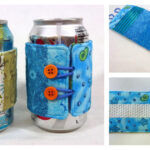 Soda Can Cozy Free Sewing Pattern