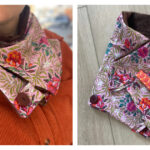 Cozy Button Scarf Free Sewing Pattern