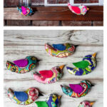Fabric Birds Free Sewing Pattern
