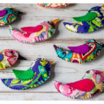 Fabric Birds Free Sewing Pattern