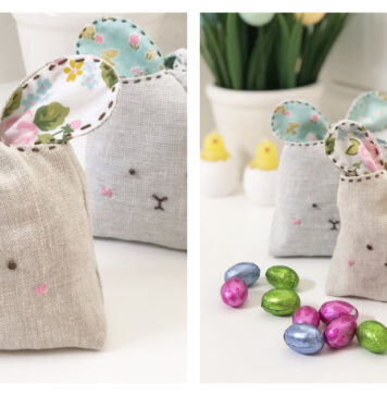 Floppy Ears Bunny Bag Sewing Pattern