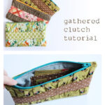 Gathered Clutch Free Sewing Pattern