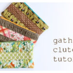 Gathered Clutch Free Sewing Pattern