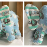 Stuffed Toy Elephant Free Sewing Pattern