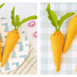 Felt Carrot Free Sewing Pattern