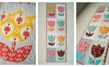 Tulip Time Quilt Free Sewing Pattern