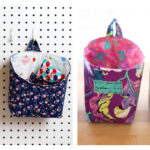 Pegboard Baskets Free Sewing Pattern