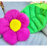 Flower and Leaf Cushion Pillows Free Sewing Pattern