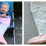 Mermaid Stroller Blanket Free Sewing Pattern