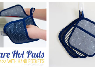 Square Hot Pads Free Sewing Pattern