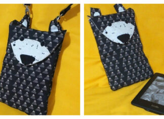 Bear Kindle Case Free Sewing Pattern
