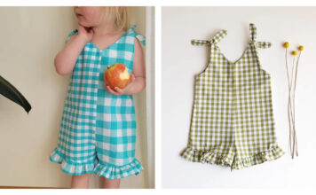 Children's Junie Romper Sewing Pattern