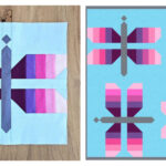 Dragonfly Quilt Block Free Sewing Pattern