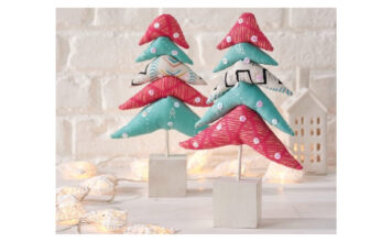 Fabric Christmas Tree Free Sewing Pattern