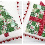 Patchwork Christmas Pillows Free Sewing Pattern