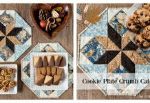 Cookie Plate Crumb Catcher Free Sewing Pattern