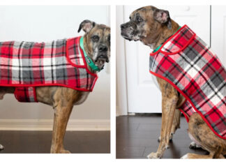 Dog Coat Free Sewing Pattern