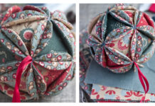 Vintage Christmas Ball Free Sewing Pattern