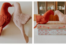 Lovebirds Free Sewing Pattern